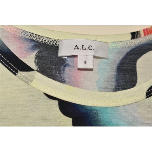 A.L.C. Multicolor Short Sleeve Tee - Picture 3 of 3